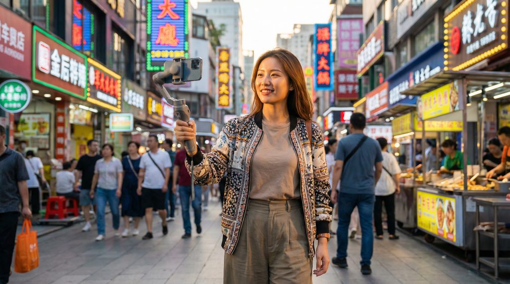 三级片VLOG城市探索视频